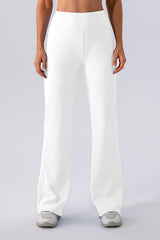 High Waist Straight Active Pants - 808Lush