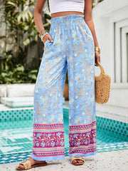 Women's Casual Printed Trousers - 808Lush