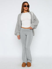 Women's Comfortable Slimming Low Waist Flare Pants - 808Lush