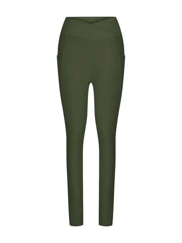 Women's High Waist Hip Pocket Yoga Pants - 808Lush
