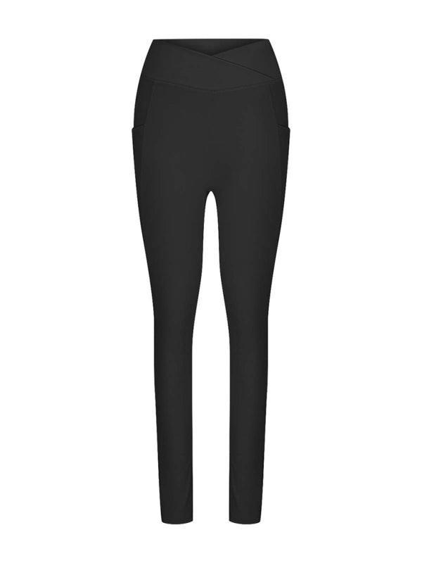 Women's High Waist Hip Pocket Yoga Pants - 808Lush