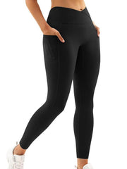Women's High Waist Hip Pocket Yoga Pants - 808Lush