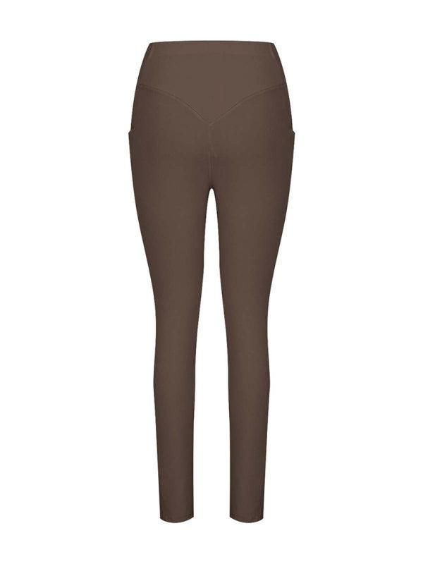 Women's High Waist Hip Pocket Yoga Pants - 808Lush