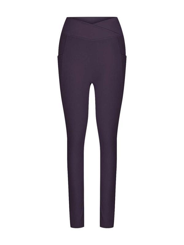 Women's High Waist Hip Pocket Yoga Pants - 808Lush