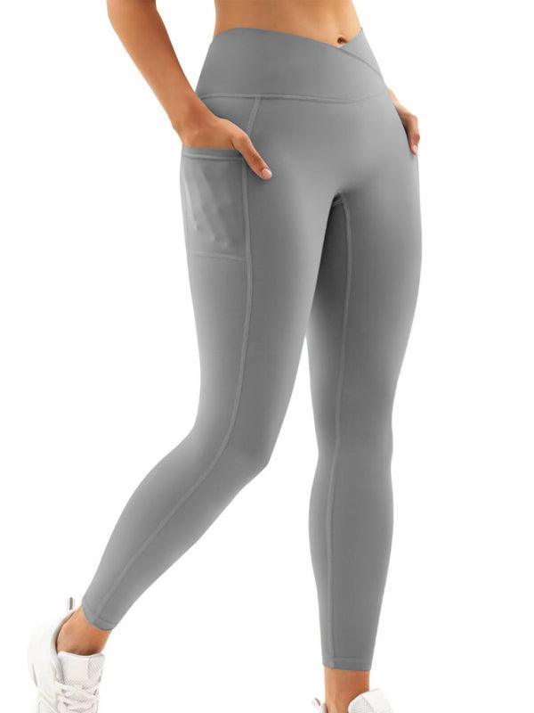 Women's High Waist Hip Pocket Yoga Pants - 808Lush