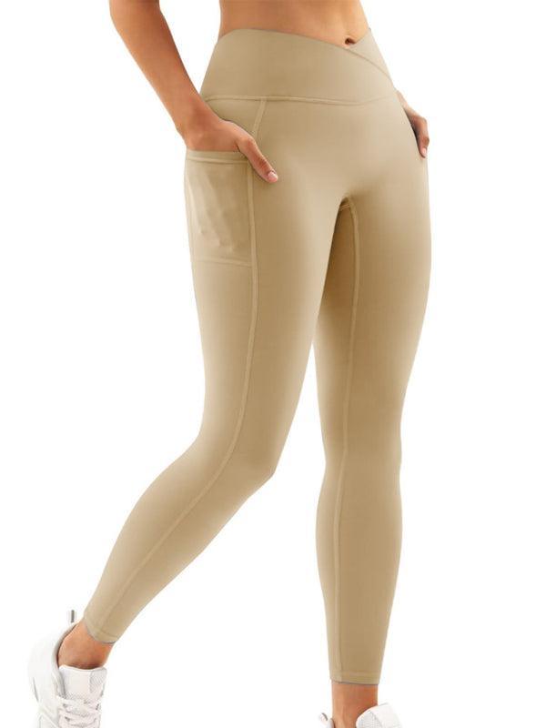 Women's High Waist Hip Pocket Yoga Pants - 808Lush