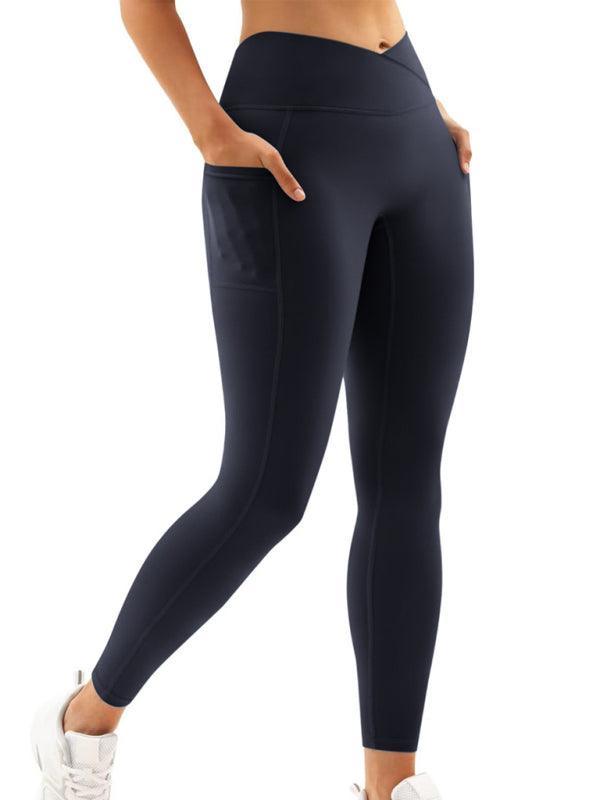Women's High Waist Hip Pocket Yoga Pants - 808Lush