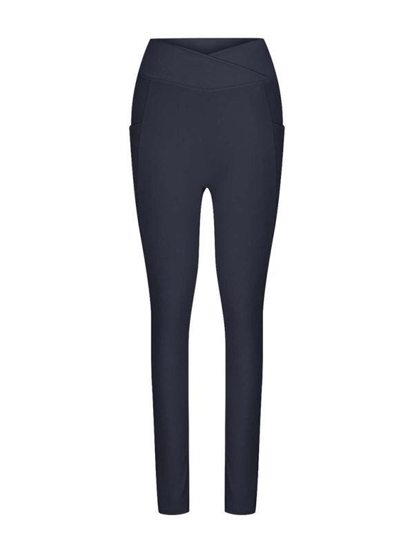 Women's High Waist Hip Pocket Yoga Pants - 808Lush