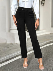 Women's commuting slim trousers - 808Lush
