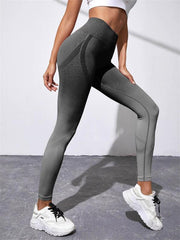 Women's Seamless High Waist Gradient Color Seamless Sports Yoga Pants - 808Lush